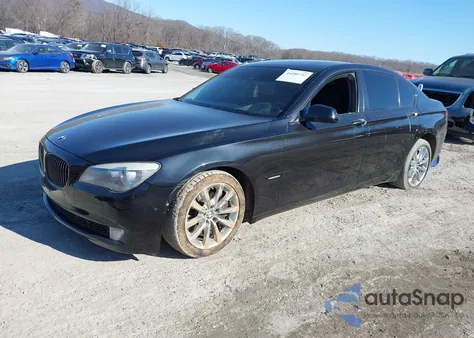 2009 BMW 750I from USA, damaged, VIN WBAKA83509CY33530